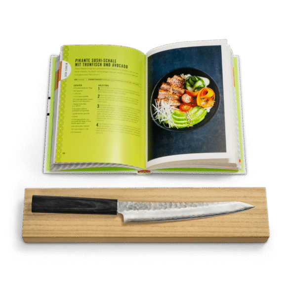 Sushi-Messer & Sushikochbuch