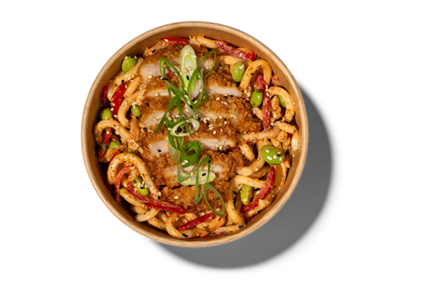 Udon Kimchi Chicken Katsu