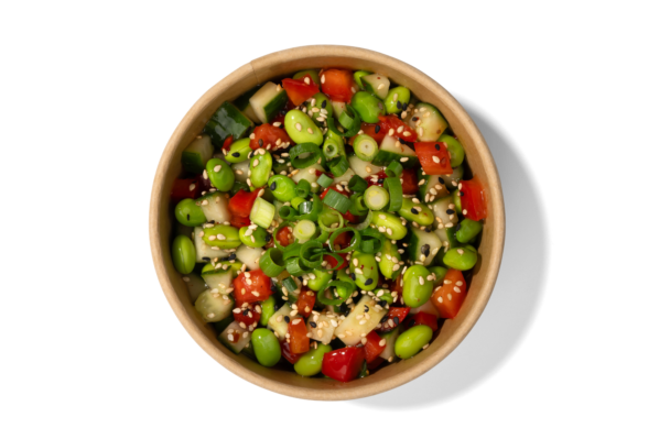 Edamame Salat in Bowl
